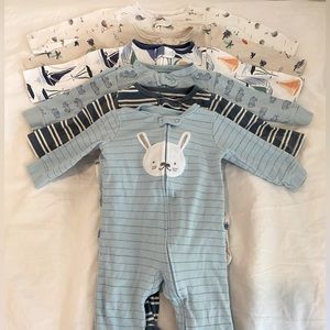 Bundle of 6 Carters Just One You Sleep and Plays